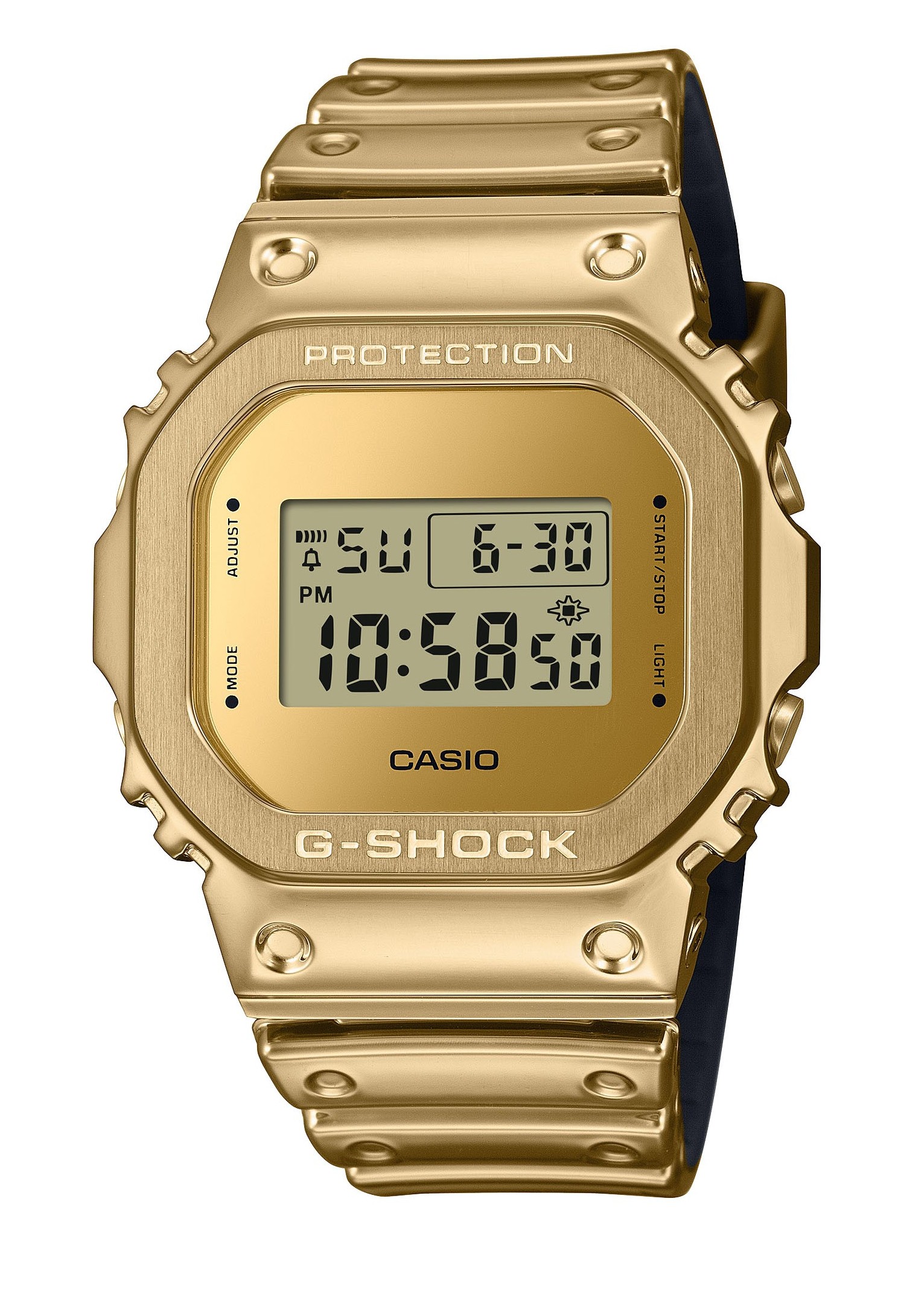 Casio Herren Armbanduhr G-Shock G-Steel GM-5600YMG-9ER goldfarben