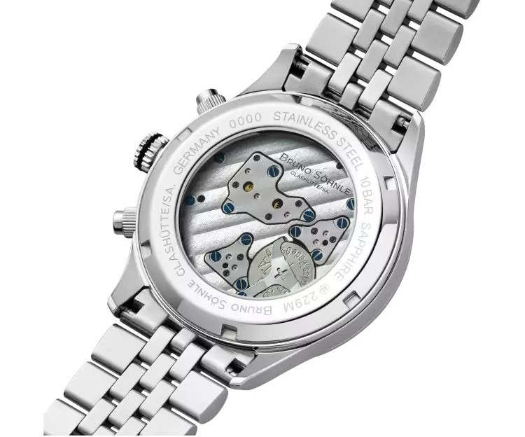 Bruno Söhnle Armbanduhr 17-13229-240 Turin Chronograph Edelstahl