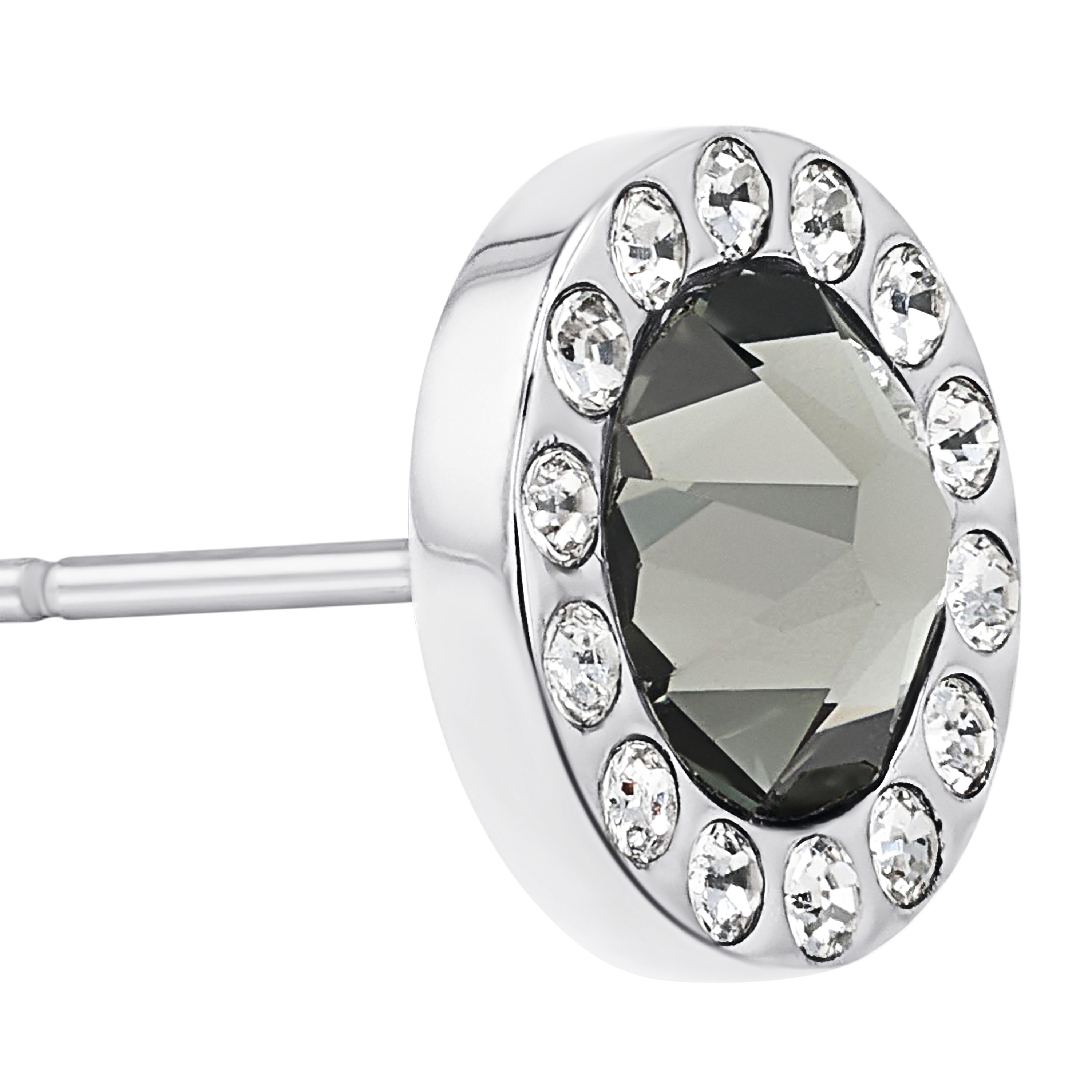 Tom Tailor Damen Ohrstecker 2101389 Edelstahl mit Kristallglas-Steinen