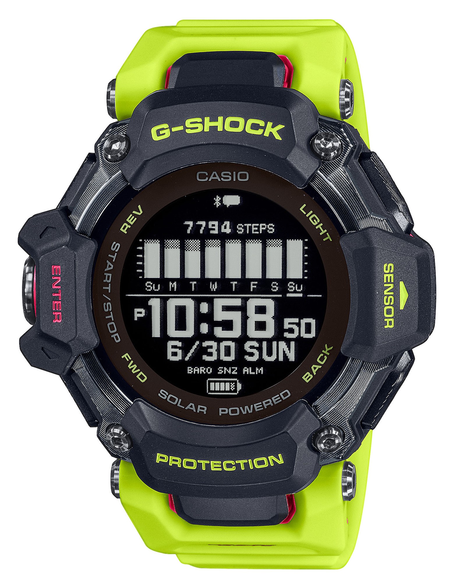 Casio G-Shock G-SQUAD GBD-H2000-1A9ER digital