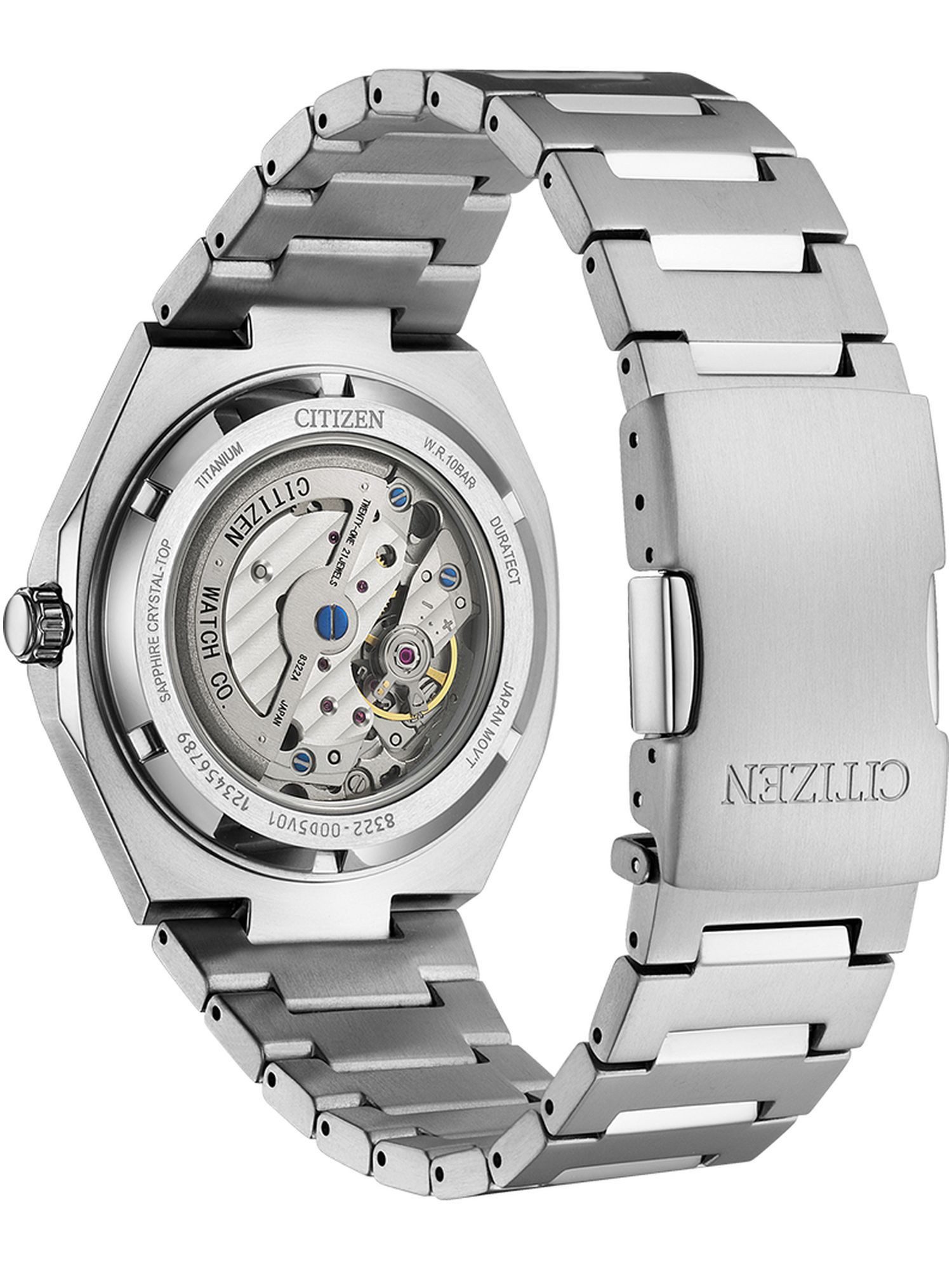 Citizen Herren Armbanduhr NK5020-58L Zenshin 60 Automatik