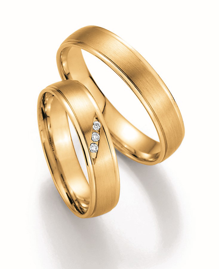 Eheringe Trauringe Ruesch Pure I 66/30110 66/30120 Gelbgold
