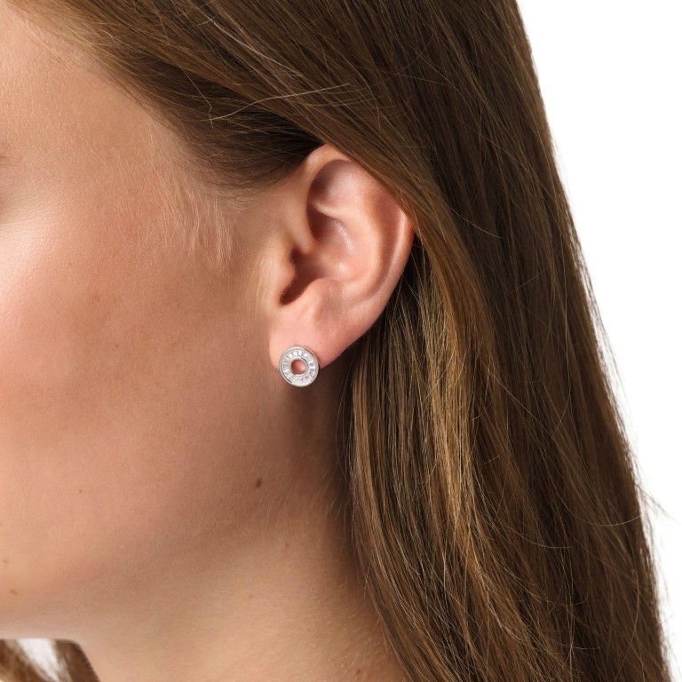 Tom Tailor Damen Ohrstecker 2101808 Silber 925 mit synth. Zirkonia