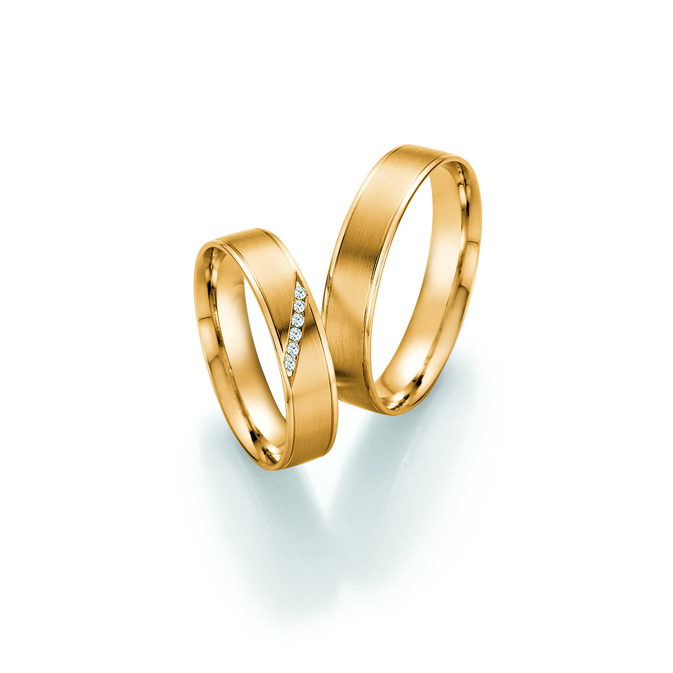 Eheringe Trauringe Honeymoon Pure IV 66-41130 / 66-41140