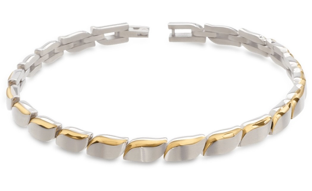 Boccia Damen Armband 03032-02 Titan bicolor