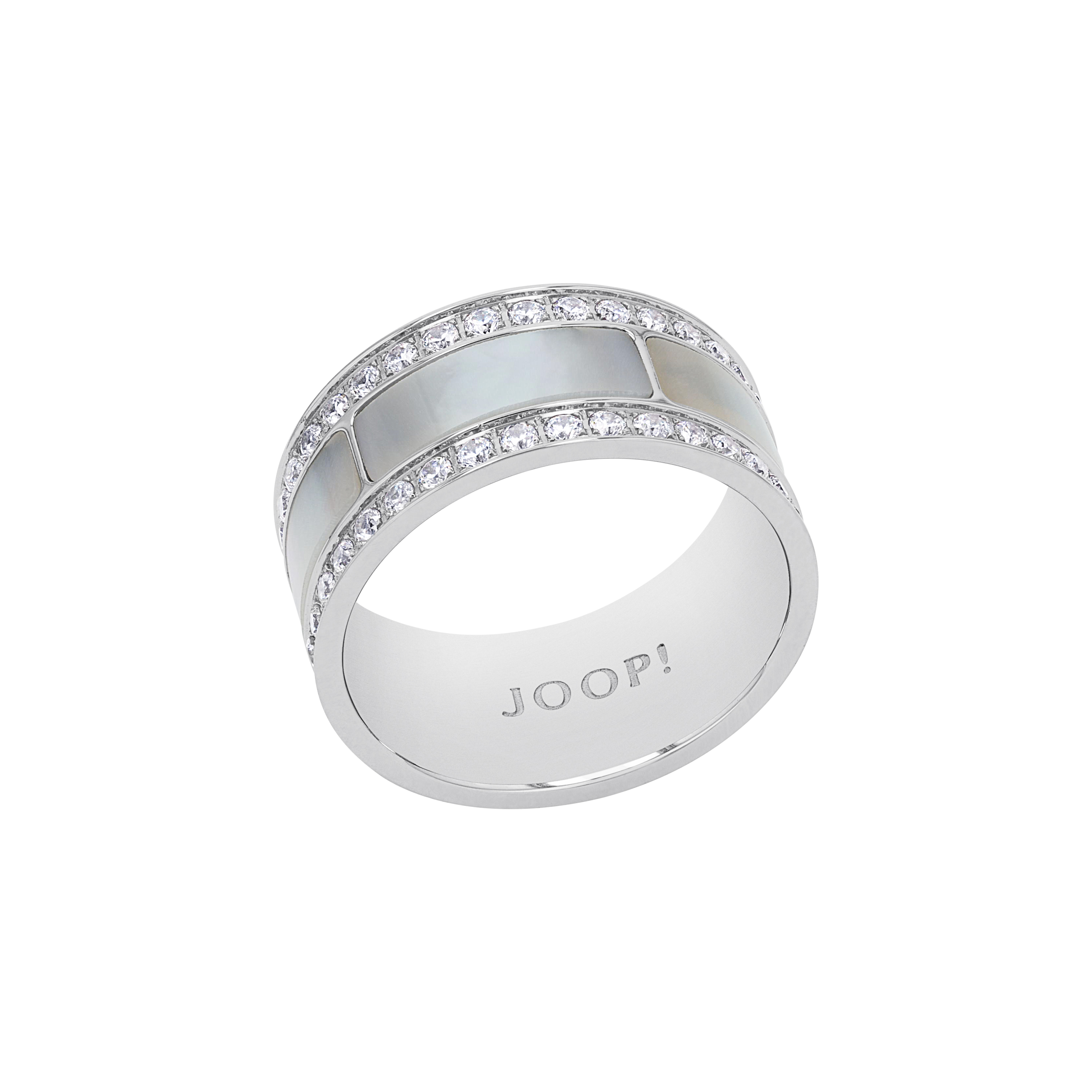 JOOP! Damen Ring 2039778 2039779 2039780 Edelstahl Perlmutt synth. Zirkonia
