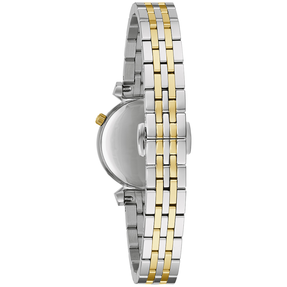 Bulova Damen Armbanduhr 98P202 Classic Regatta Diamant
