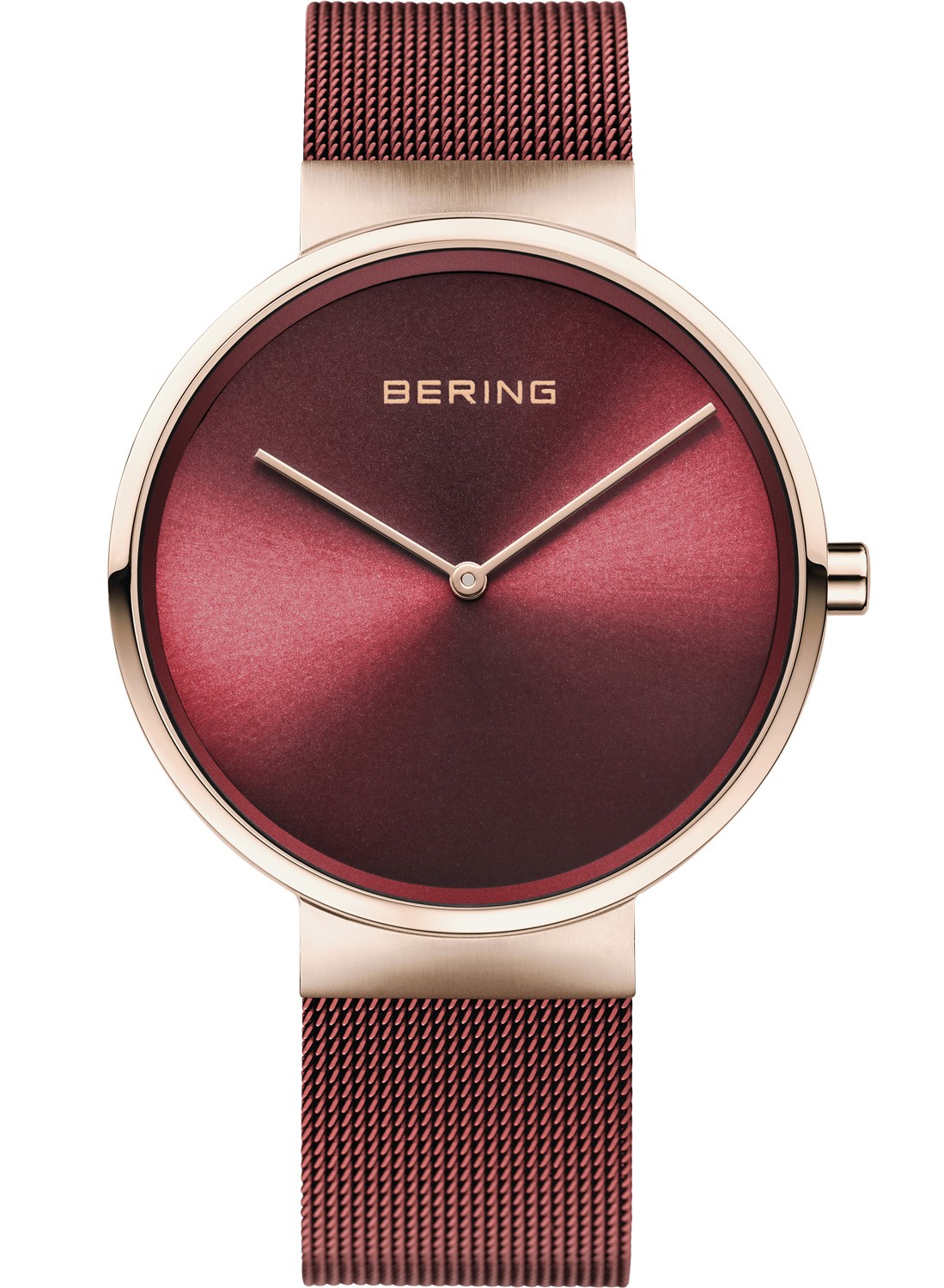 Bering Armbanduhr 14539-363 Classic roségold-rot