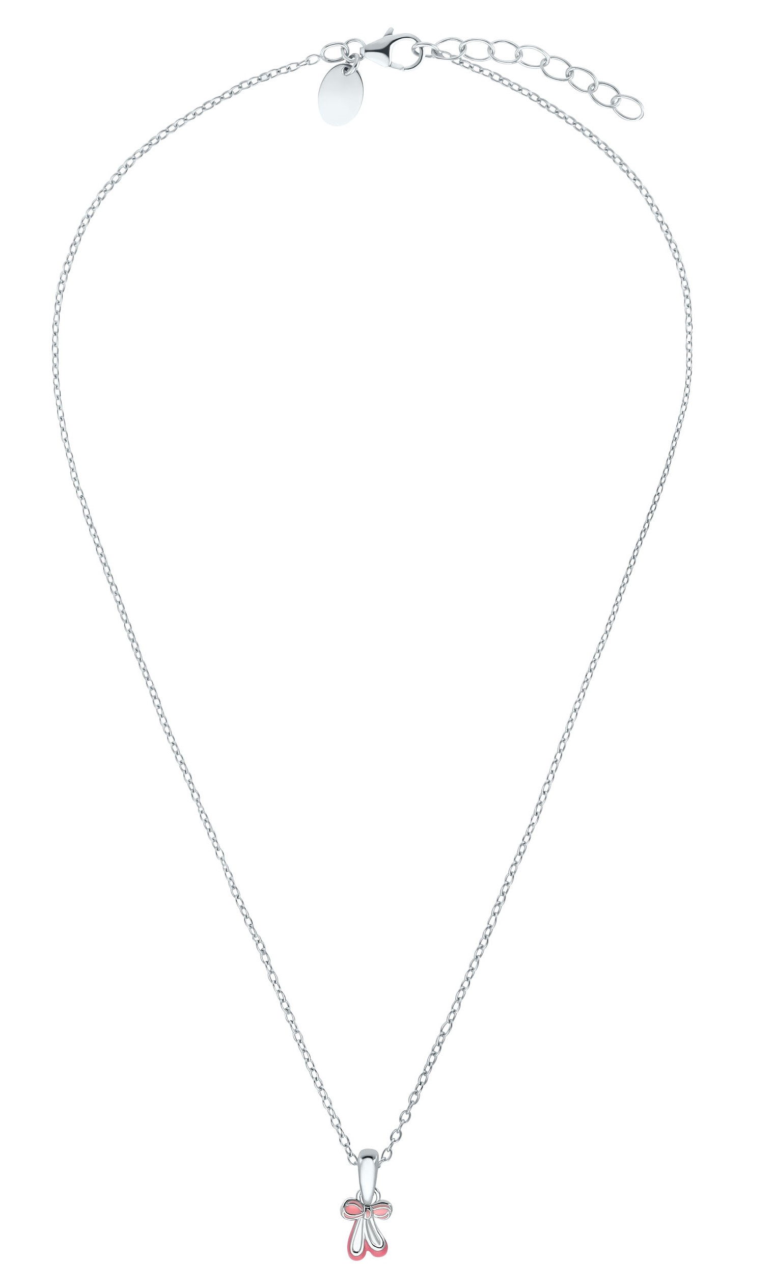 Lillifee Halskette 2035973 Silber 925/- mit Anhänger Ballerinaschuhe rosa