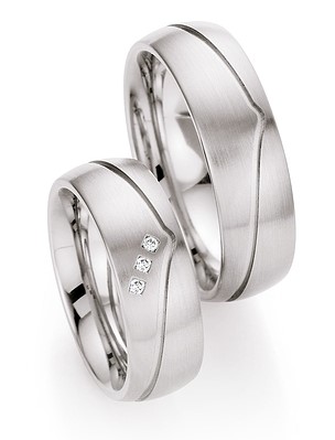 Eheringe Trauringe Ruesch 88/01600 Steel Brillant
