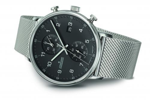 Junghans Herren Armbanduhr 041/4877.44 Chronoscope Form C