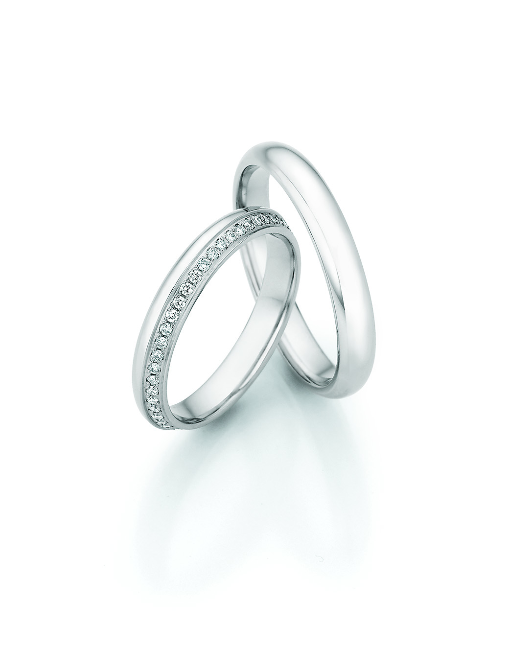 Eheringe Trauringe Honeymoon Platin II 51-30130 / 51-30140