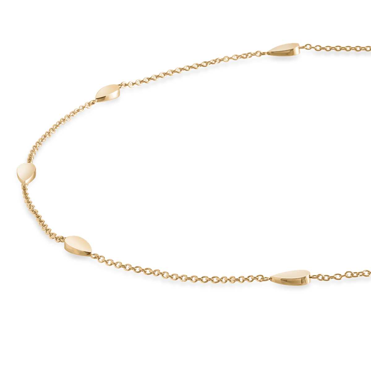Boccia Damen Collier 08026-02 Titan goldplattiert
