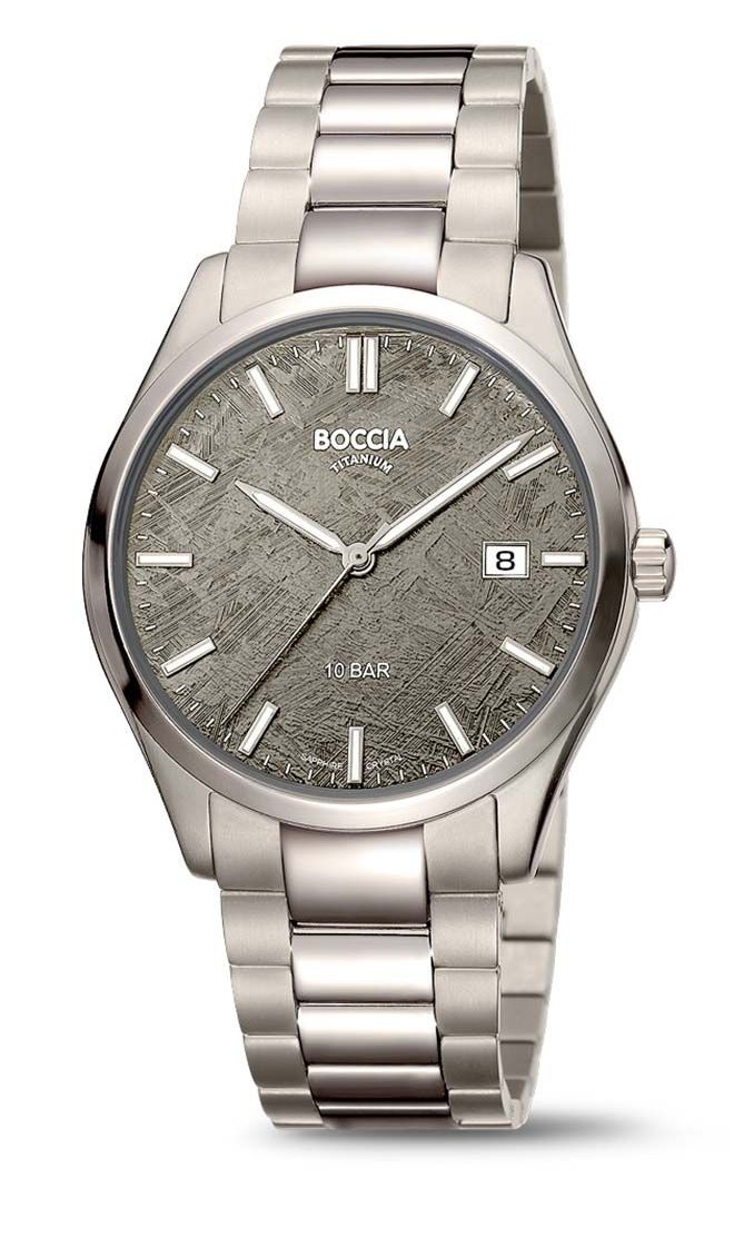 Boccia Herren Armbanduhr Classic 3672-01 Titan