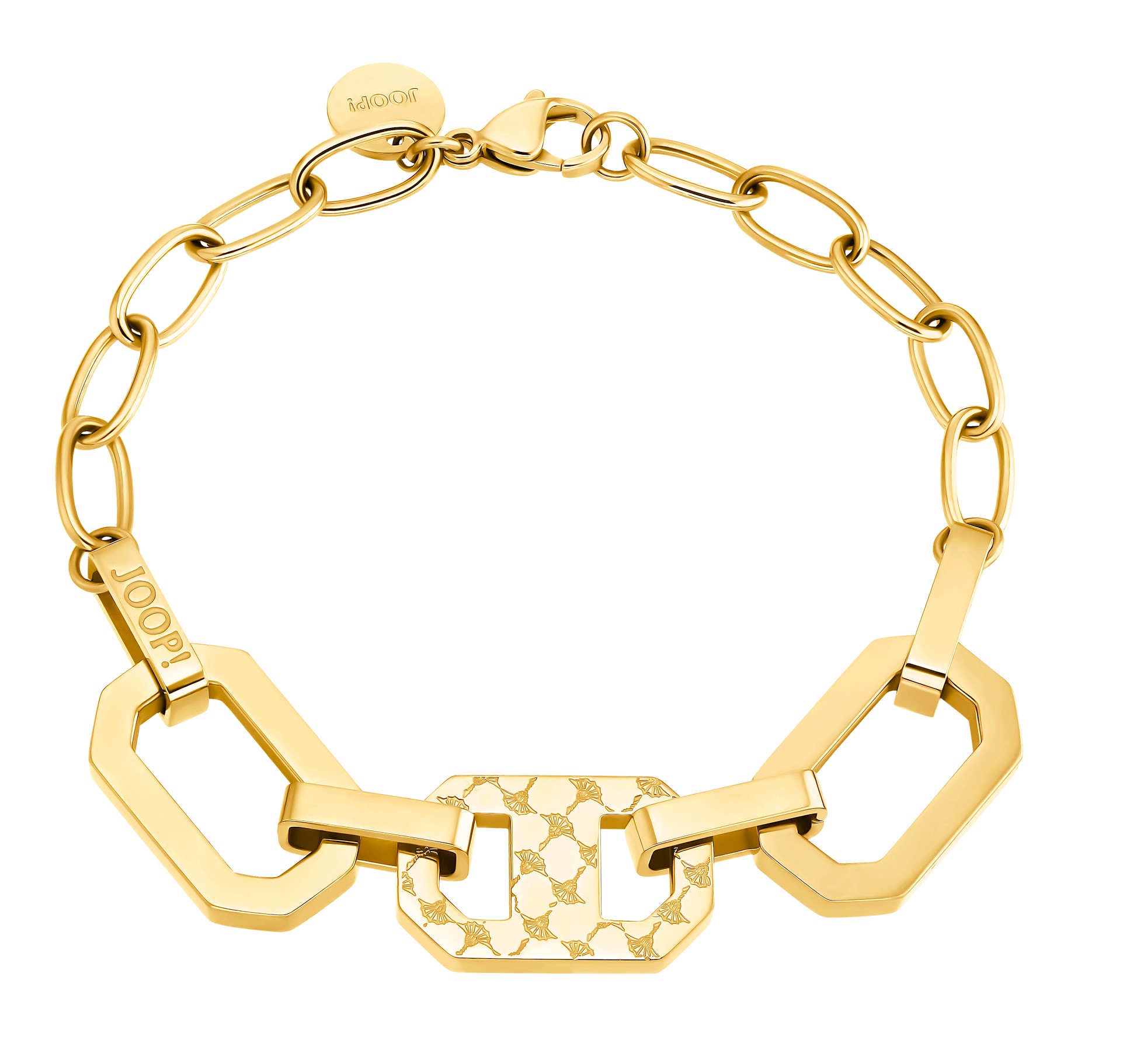 JOOP! Damen Armband 2035035 Edelstahl gelbgold IP