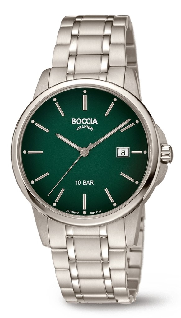 Boccia Herren Armbanduhr Classic 3633-05 Titan