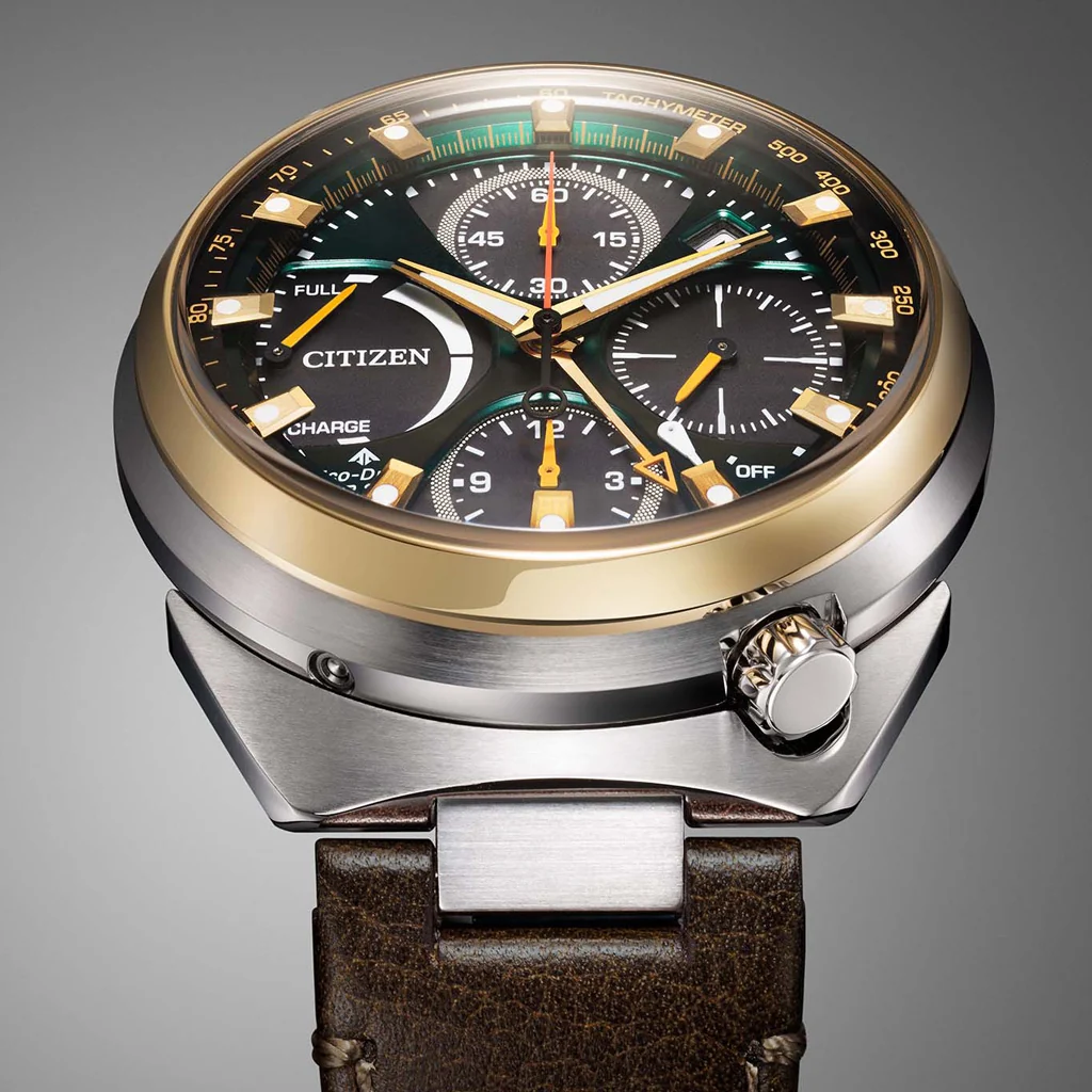 Citizen Herren Armbanduhr Promaster Tsuno Land Racing AV0104-06W Chronograph Eco-Drive Limited Edition