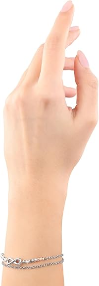 s.Oliver Set Damen Armband mit Parfüm 2039610 Infinity Edelstahl