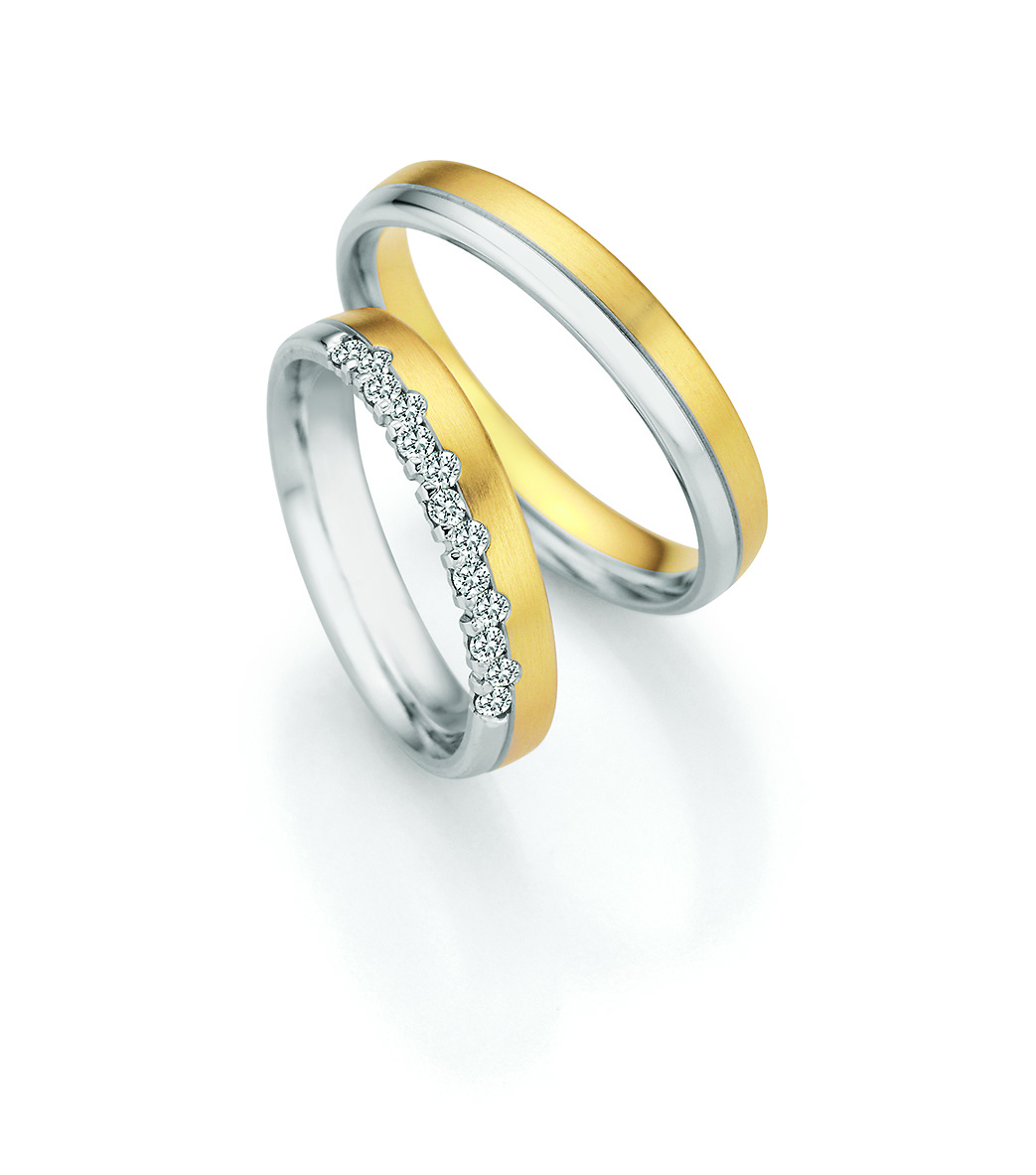 Eheringe Trauringe Honeymoon Solid XVIII 66-74030 / 66-74040