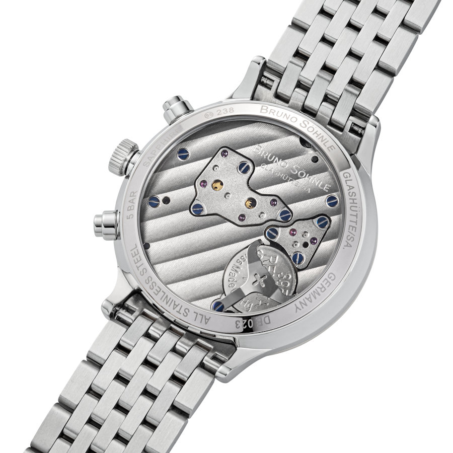 Bruno Söhnle Damen Armbanduhr 17-13238-850 Bologna Chronograph Edelstahl