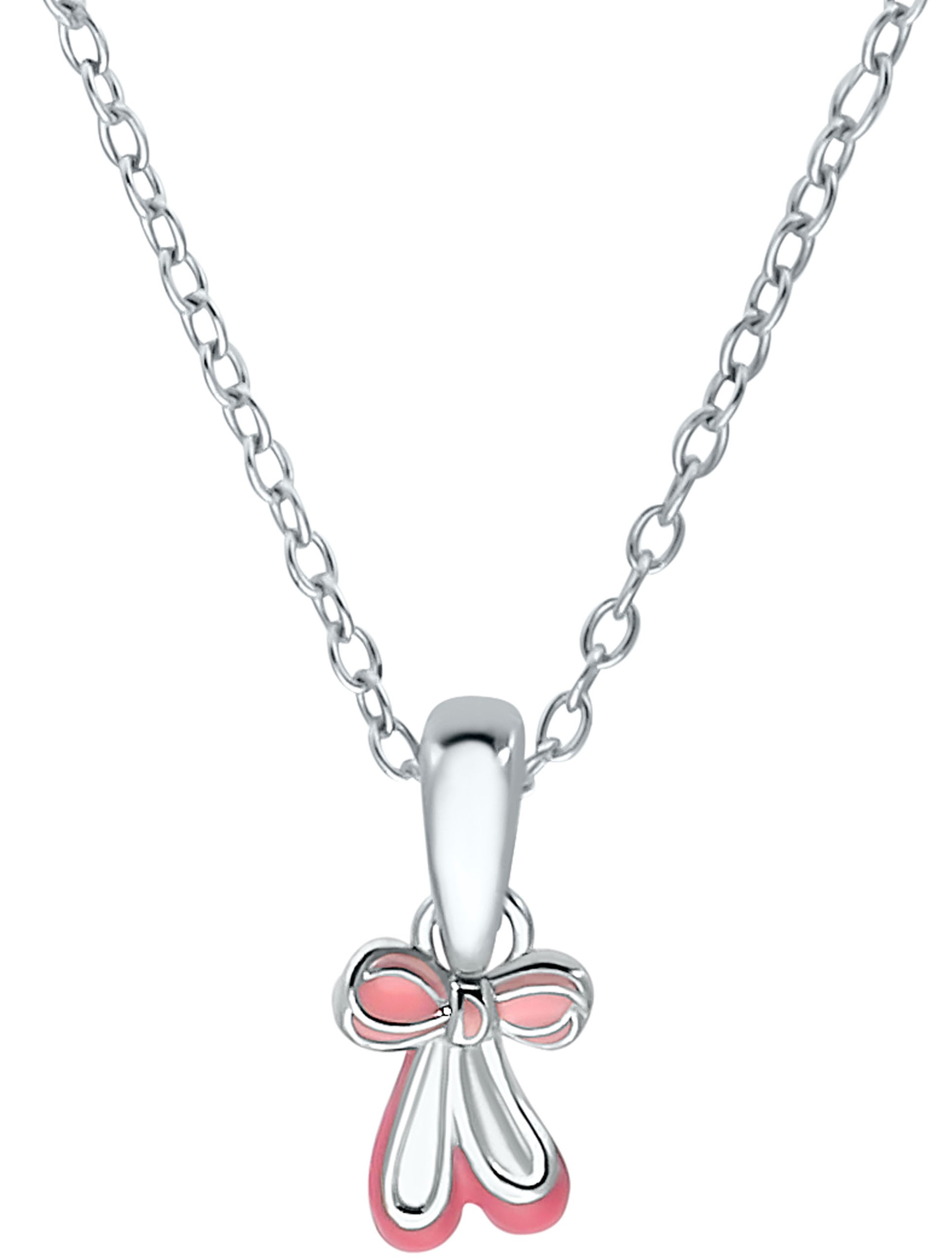 Lillifee Halskette 2035973 Silber 925/- mit Anhänger Ballerinaschuhe rosa