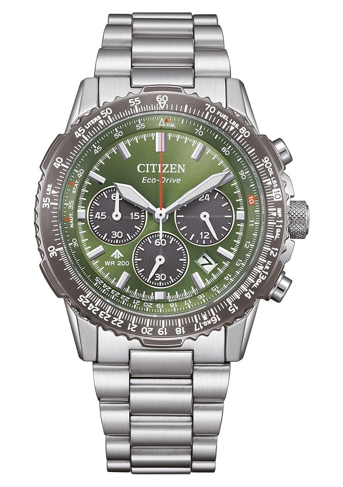 Citizen Herren Armbanduhr Promaster Sky CA4664-60W Solar Eco Drive Chronograph