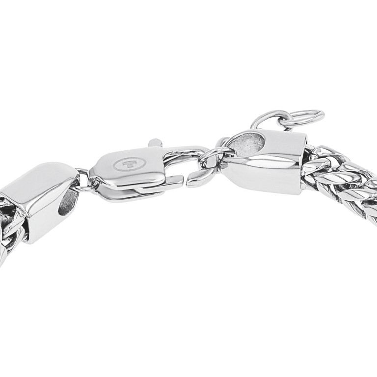 Tom Tailor Herren Armband 2100688 Edelstahl mit eleganter Fuchsschwanzgliederung 