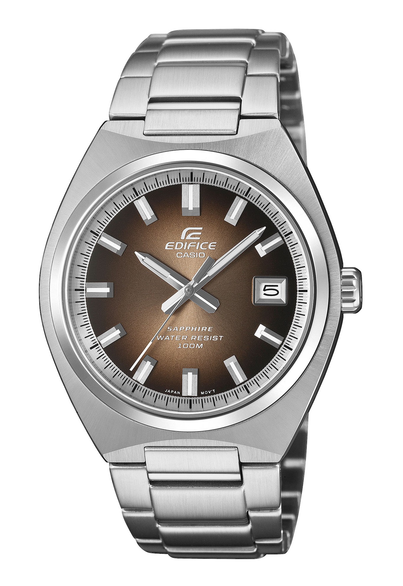 Casio Herren Armbanduhr Edifice EFB-109D-5AVEF Edelstahl
