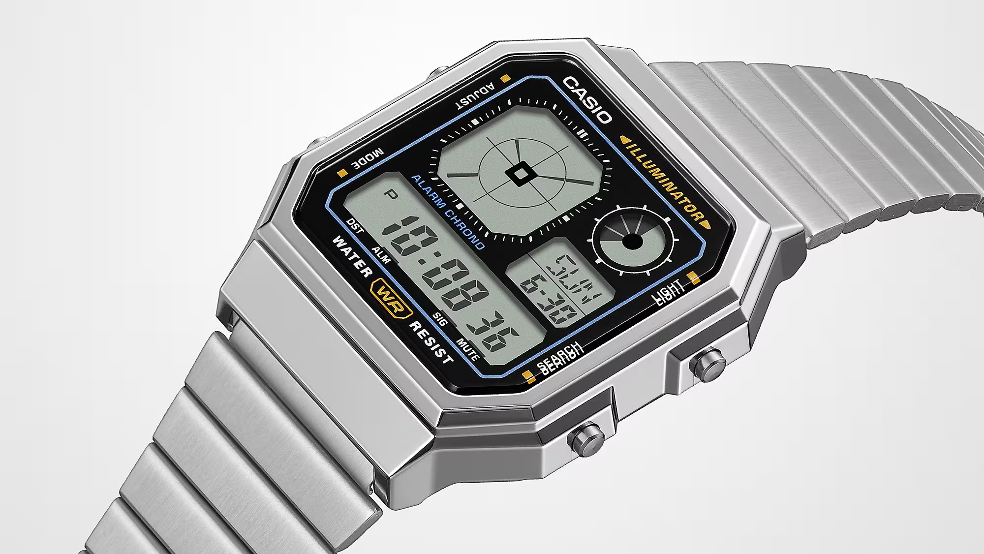 Casio Herren Armbanduhr A130WE-1AEF digital