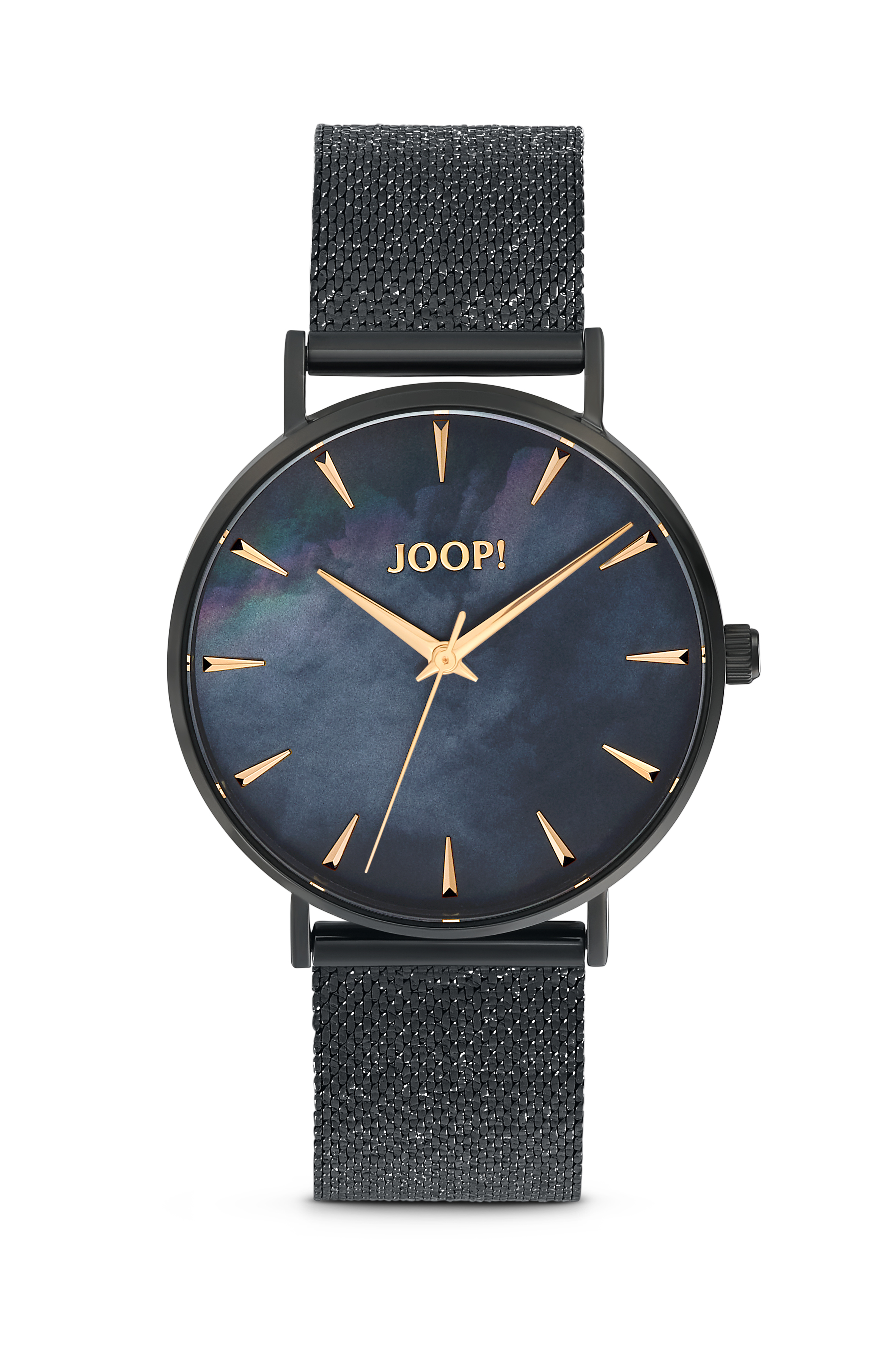 JOOP! Damen Armbanduhr 2036606 Edelstahl schwarz IP