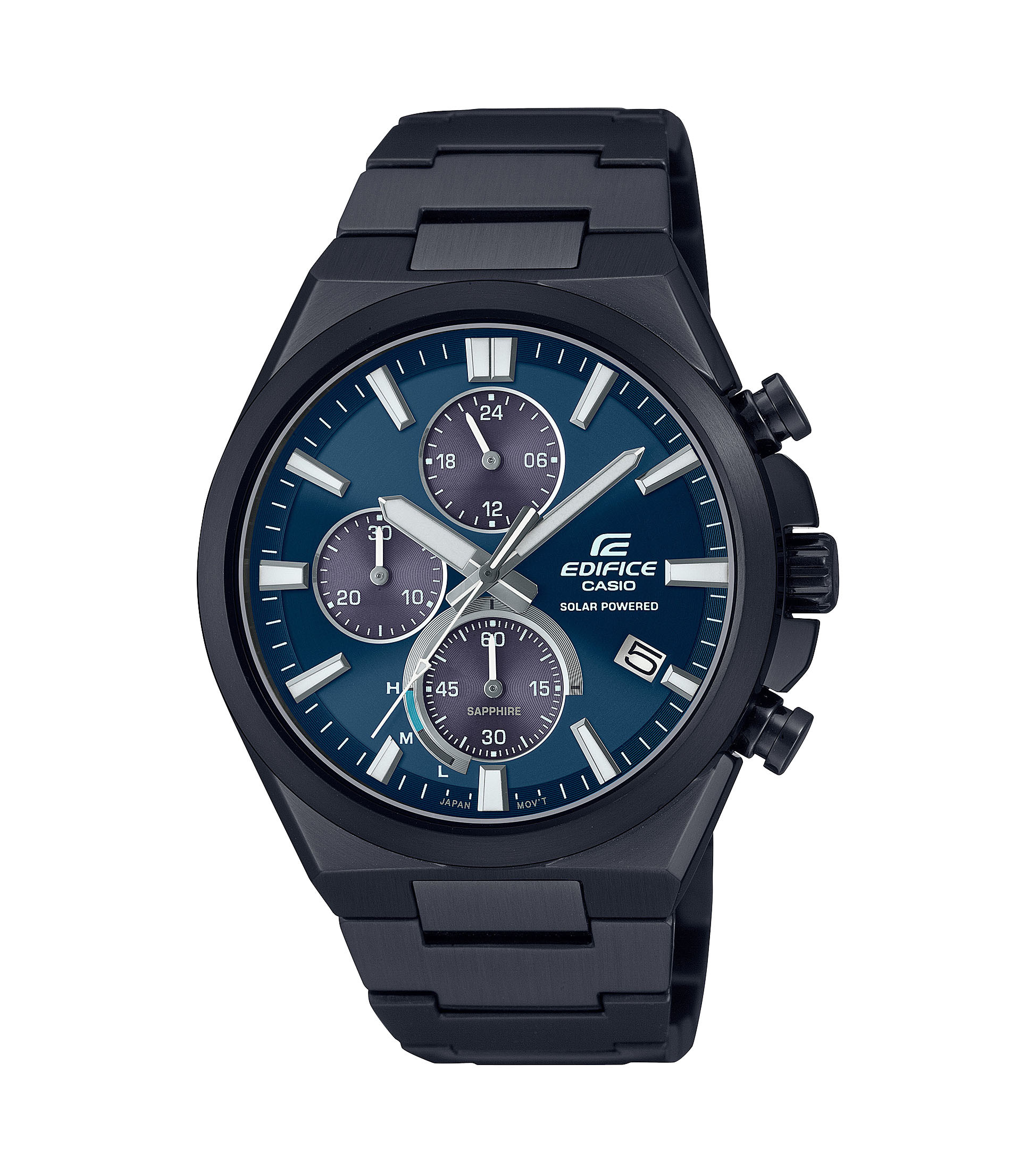 Casio Herren Armbanduhr Edifice EFS-S630DC-2AVUEF Solar Chronograph schwarz