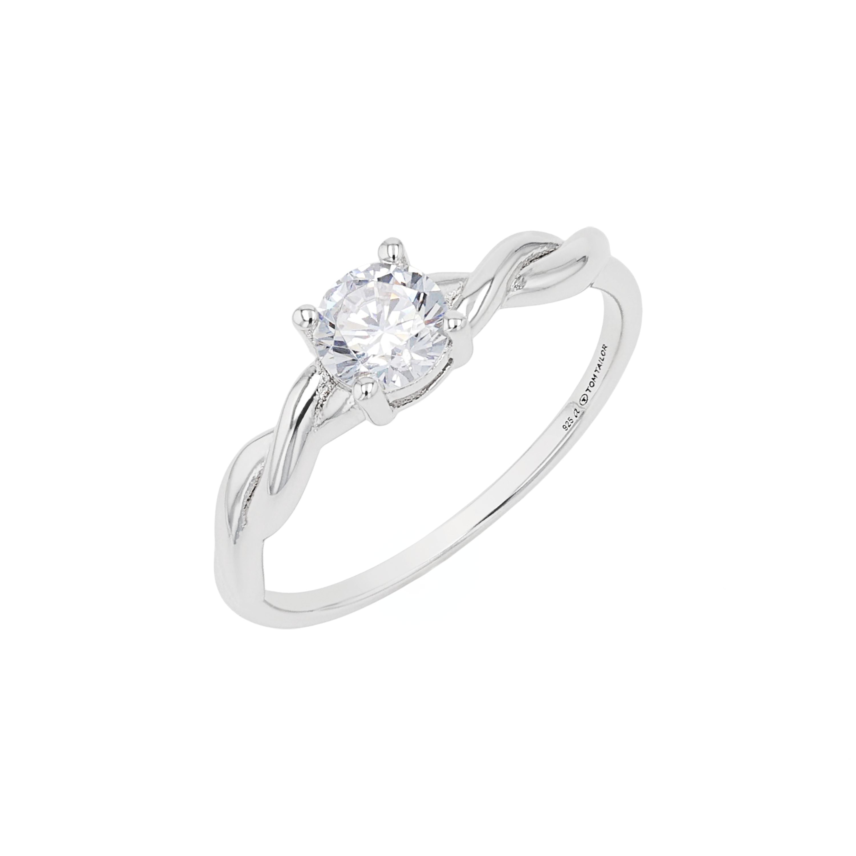 Tom Tailor Damen Ring 2101309 2101310 2101311 2101312 Silber mit  synth. Zirkonia