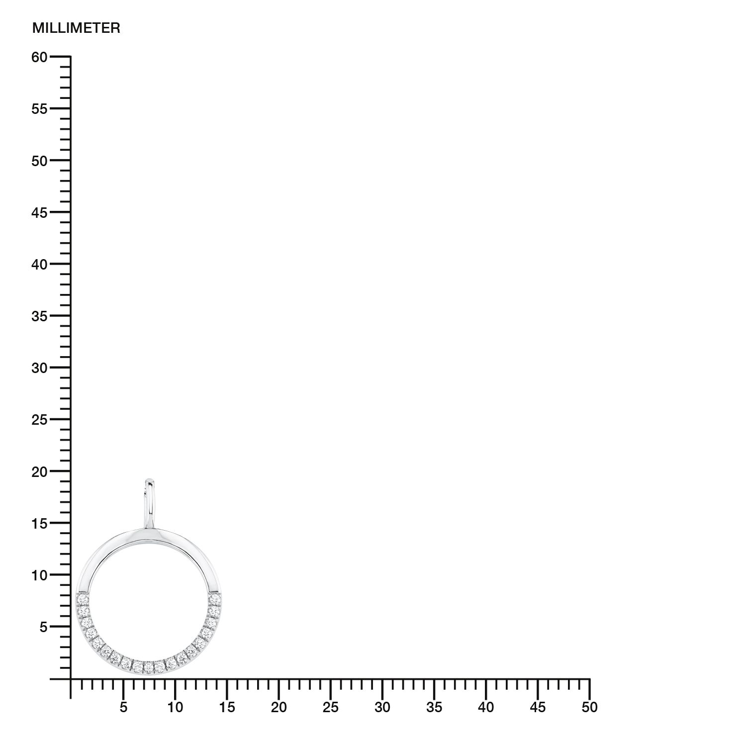s.Oliver Halskette 2018677 Kreisanhänger Silber Zirkonia