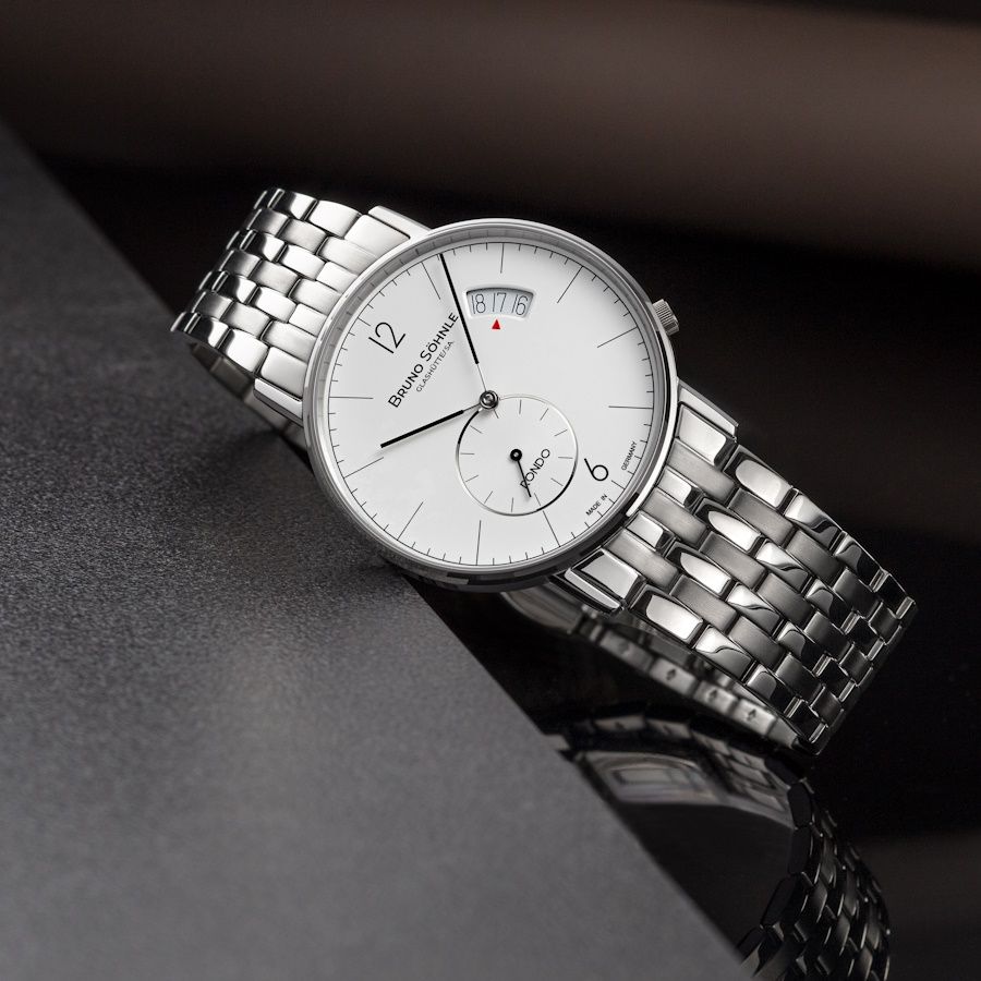 Bruno Söhnle Herren Armbanduhr 17-13053-262 Rondo Big Edelstahl