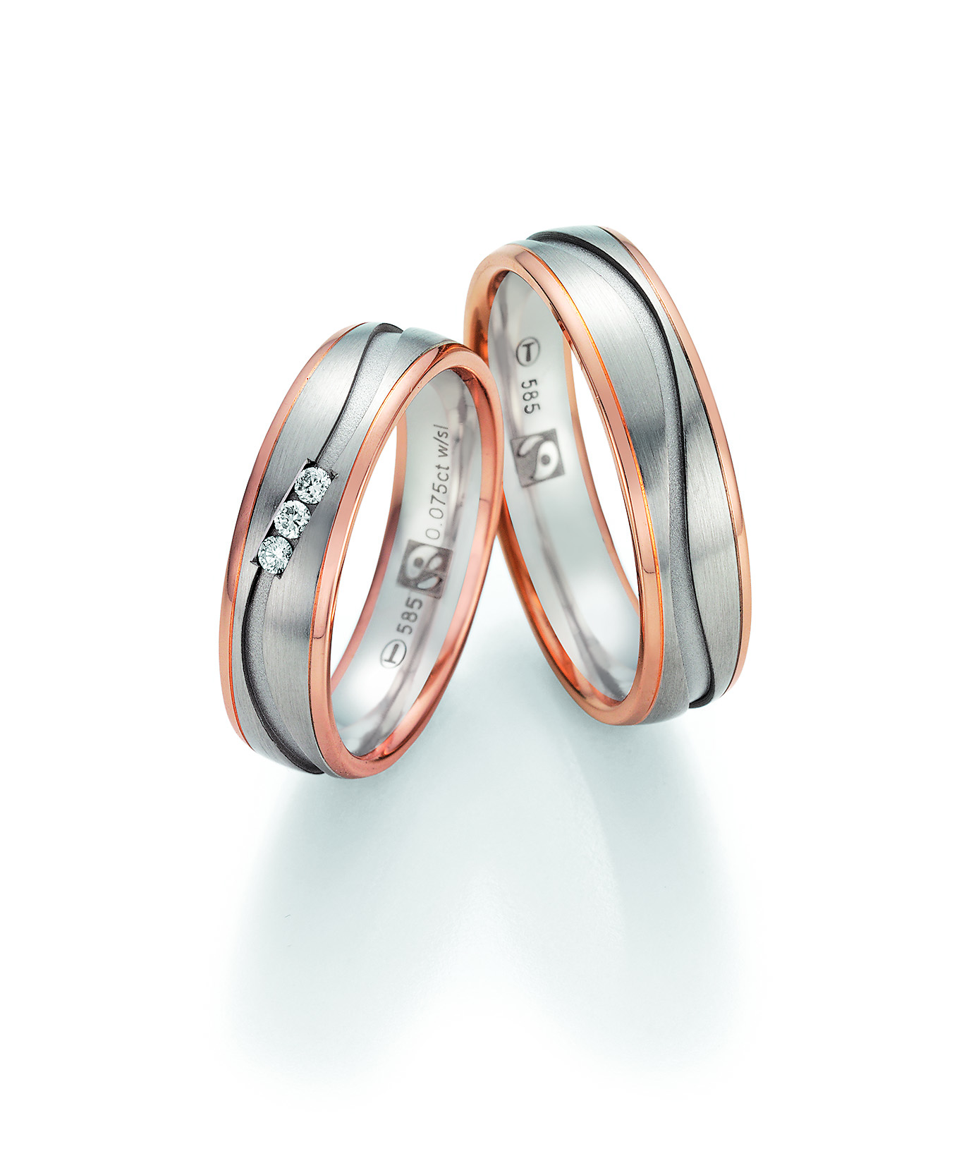 Eheringe Trauringe Fairtrade-Gold 33-30090 / 33-30100