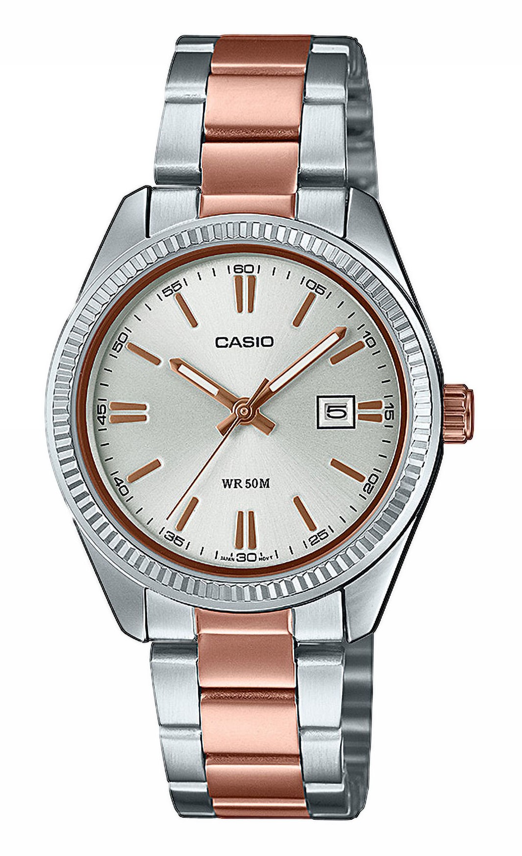 Casio Damen Armbanduhr LTP-1302PRG-7AVEF analog IP Roségold