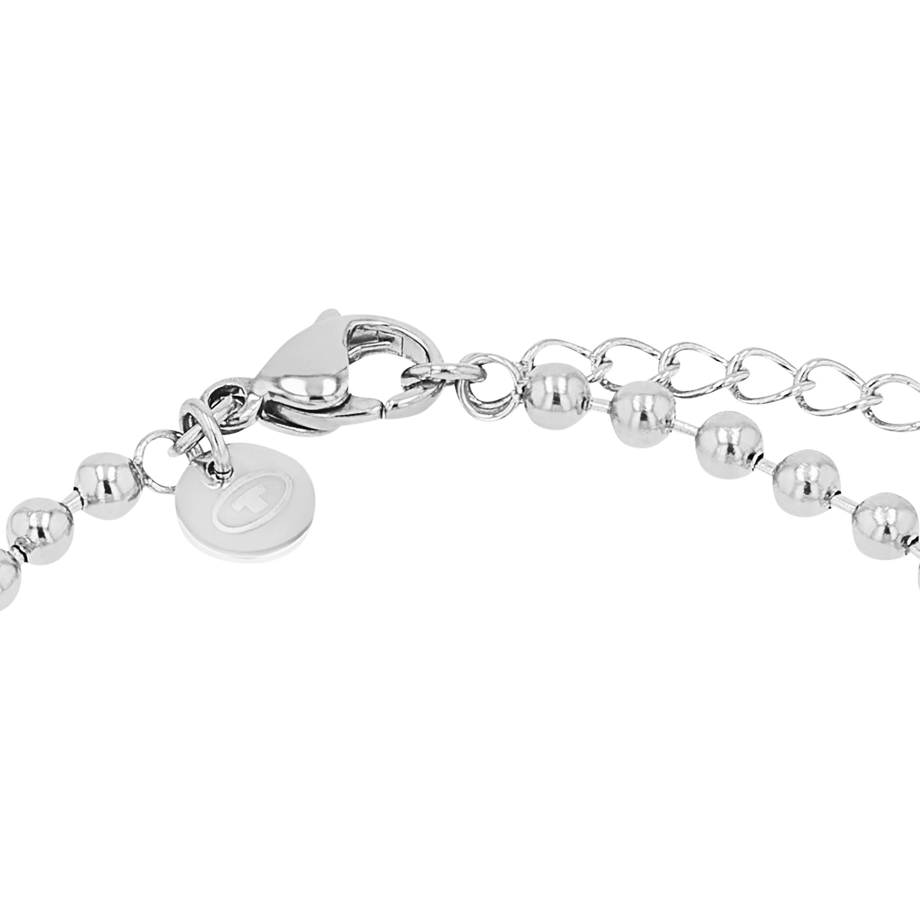 Tom Tailor Damen Armband 2101358 Edelstahl Kugelgliederung