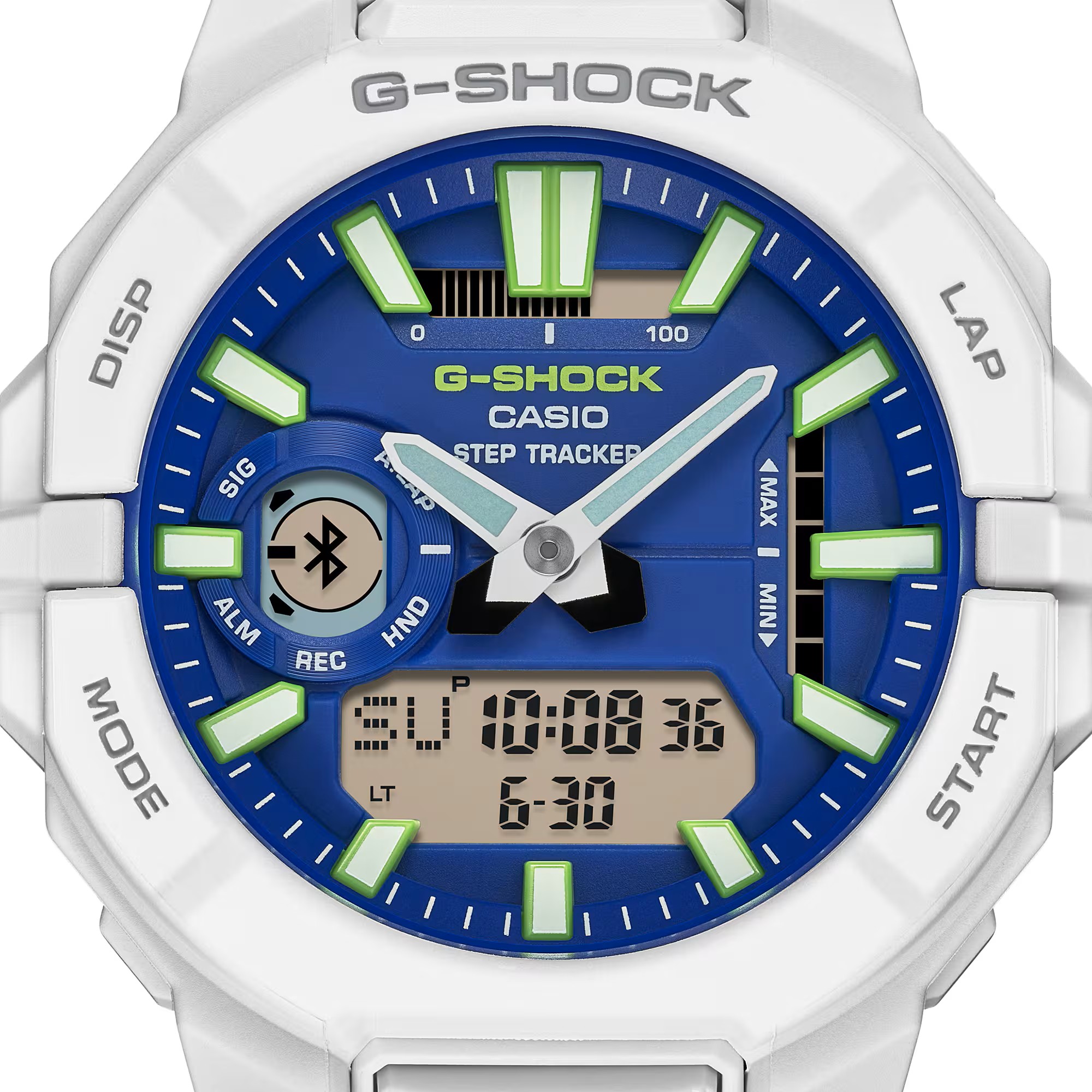 Casio G-Shock GBA-950-7A2ER G-SQUAD Bluetooth analog-digital weiß