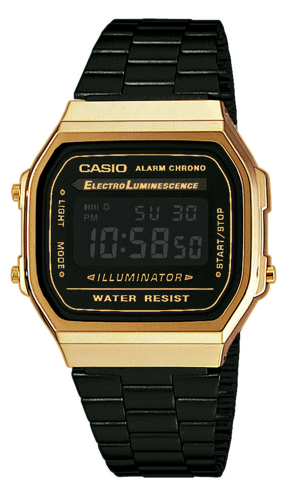 Casio Armbanduhr A168WEGB-1BEF Vintage digital