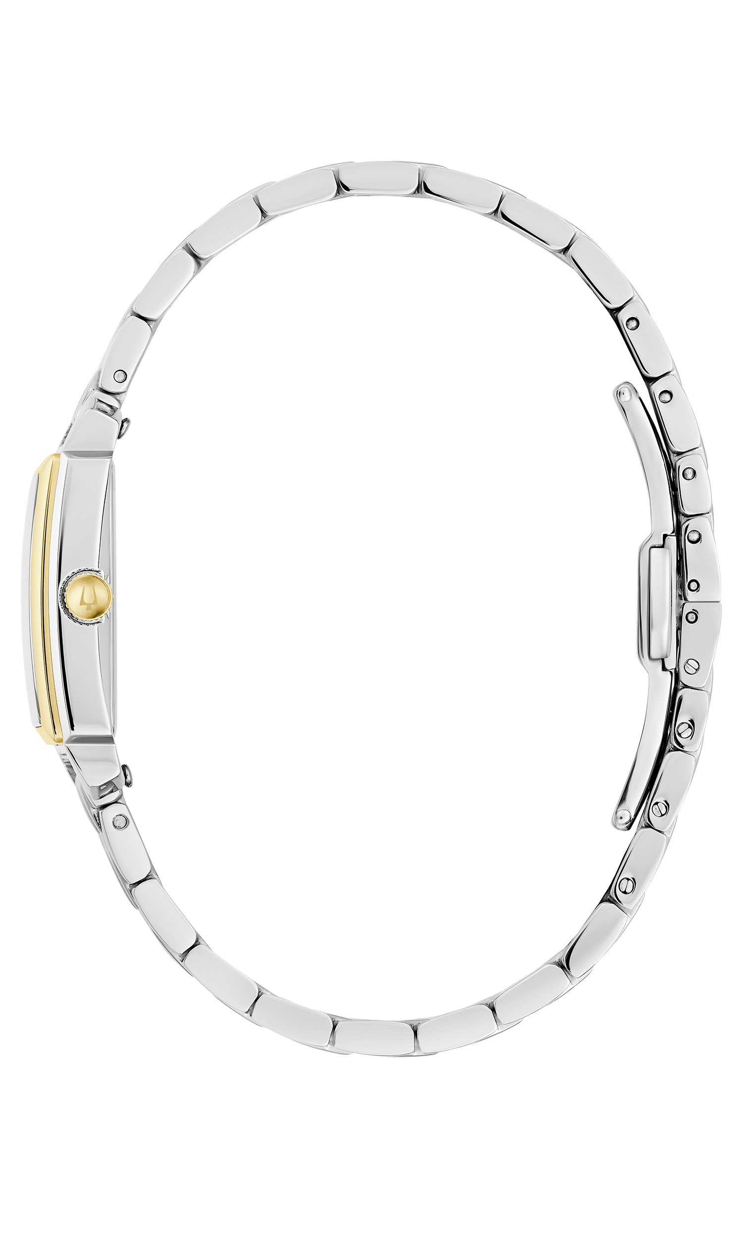 Bulova Damen Armbanduhr 98P220 Sutton Classic Diamant bicolor