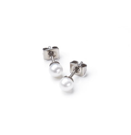Boccia Damen Ohrstecker 0534-01 Titan Süßwasserzuchtperle