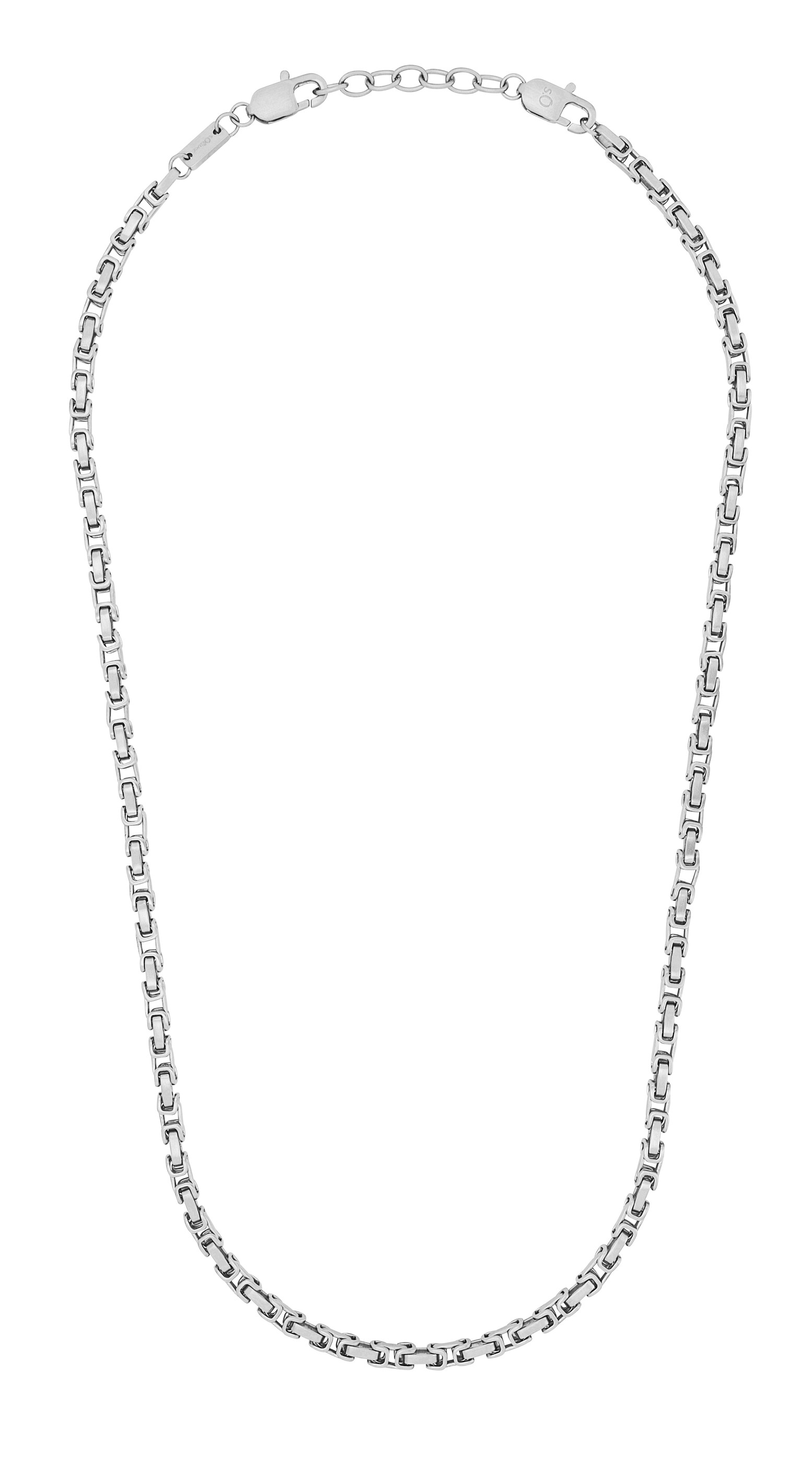 s.Oliver Herren Halskette 2039805 Edelstahl Fantasiegliederung