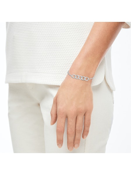 s.Oliver Damen Armband 2028498 Silber Zirkonia