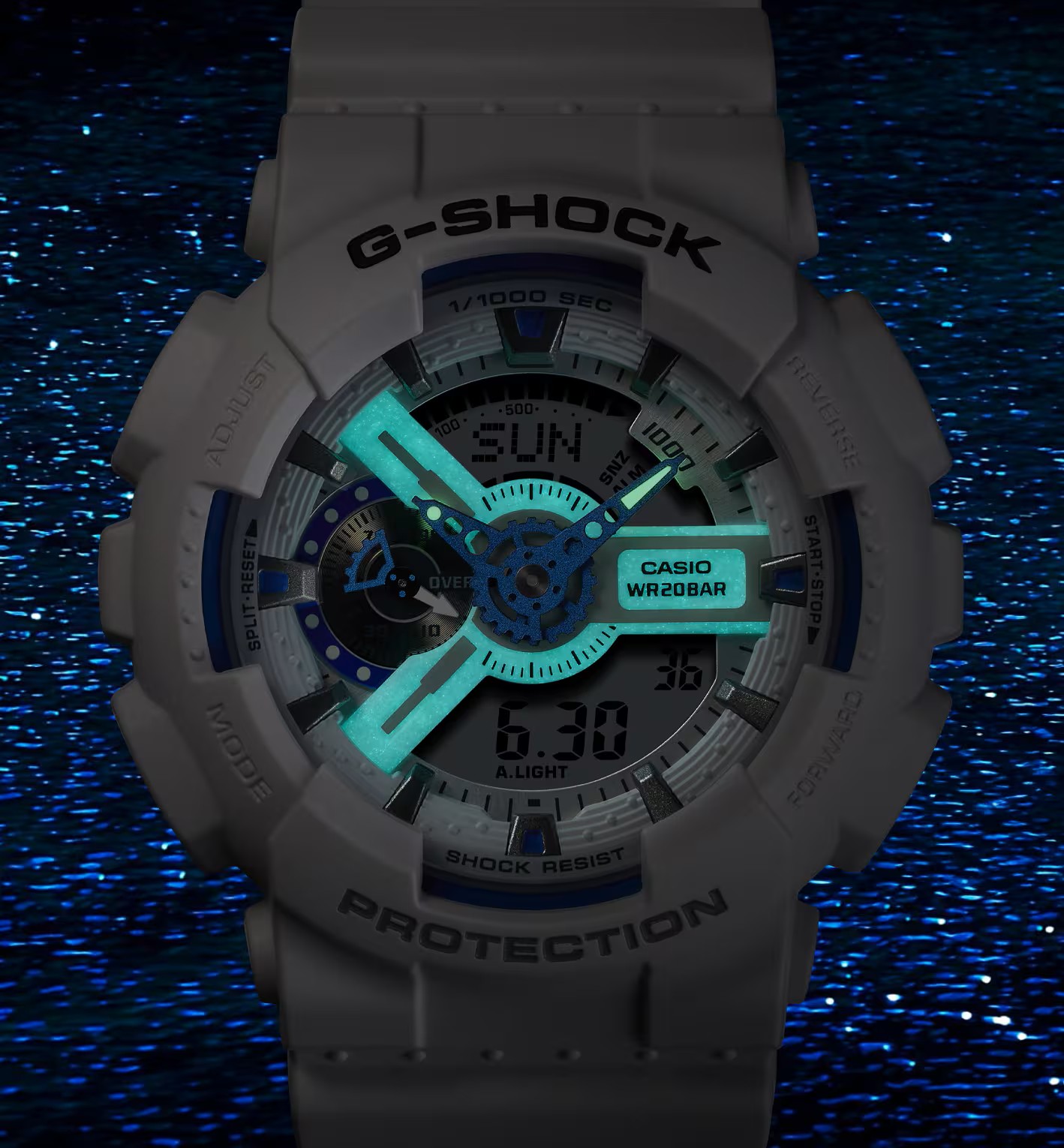 Casio Herren Armbanduhr G-Shock GA-110HDS-7AER Classic