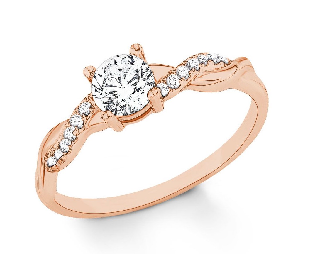 s.Oliver Damen Ring 2021007 2021008 2021009 2021010 Zirkonia Silber rosevergoldet