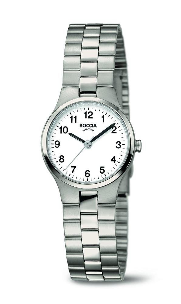 Boccia Damen Armbanduhr 3082-06 Classic Reintitan