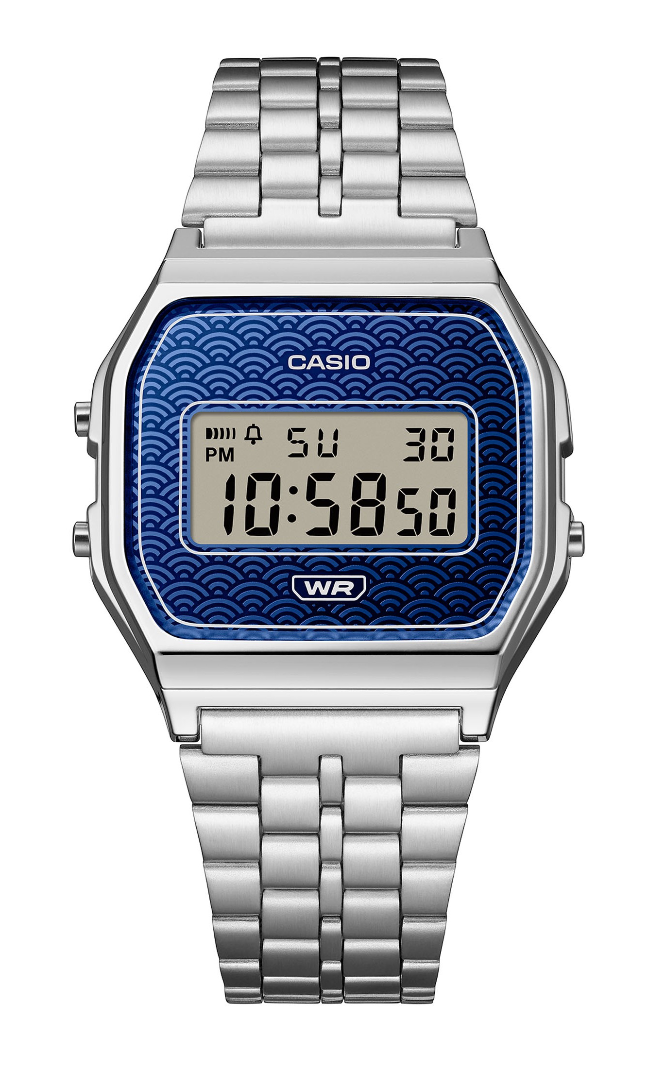 Casio Armbanduhr A159WEVJ-2ER Vintage Iconic digital blau