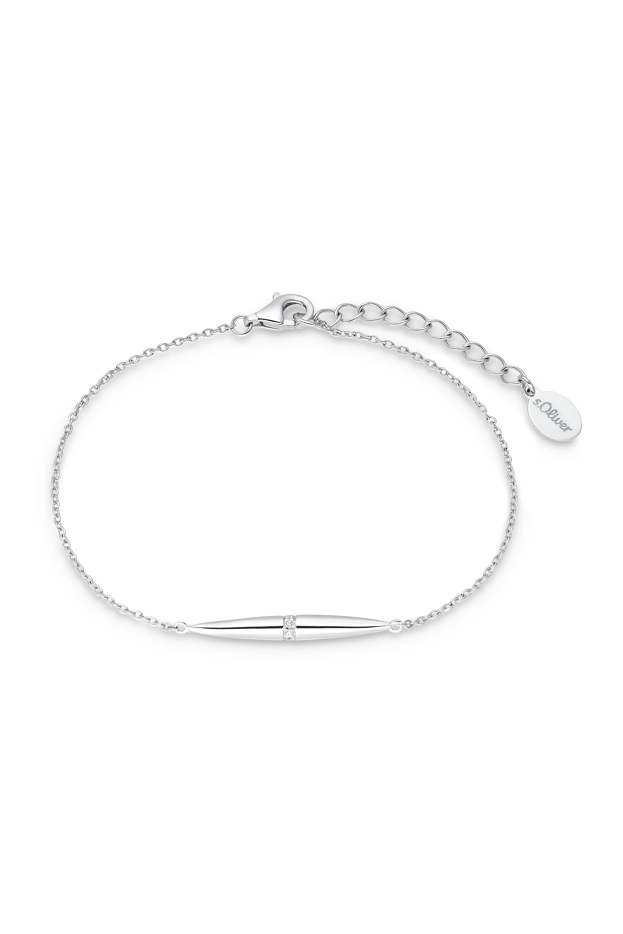 s.Oliver Damen Armband 2034978 Silber Zirkonia
