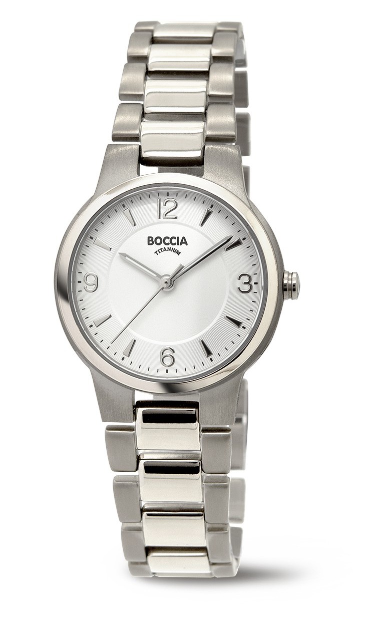 Boccia Damen Armbanduhr 3359-01 Dress Reintitan