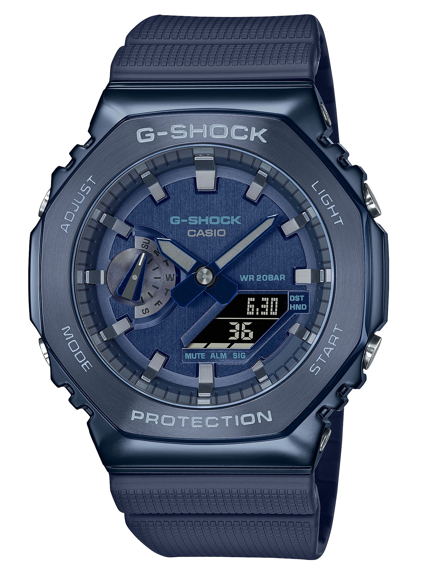 Casio Herren Armbanduhr G-Shock GM-2100N-2AER analog digital